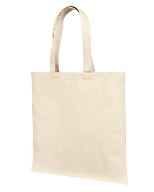 Liberty Bags-LB85113-Cotton Canvas Tote Bag With Self Fabric Handles - Image 3