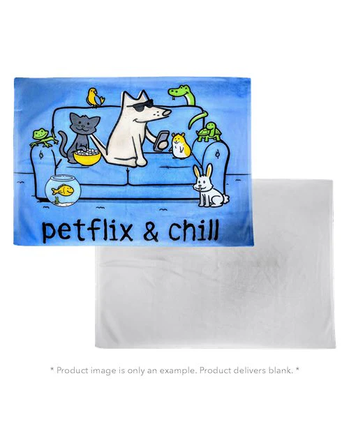 Liberty Bags-PSB3040F-Sublimation Fleece Baby Blanket - Image 2