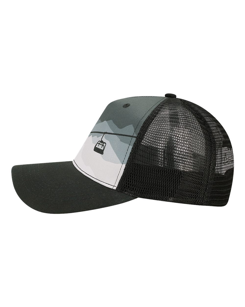 LOCALE-5PTKR-Trucker Cap - Image 3