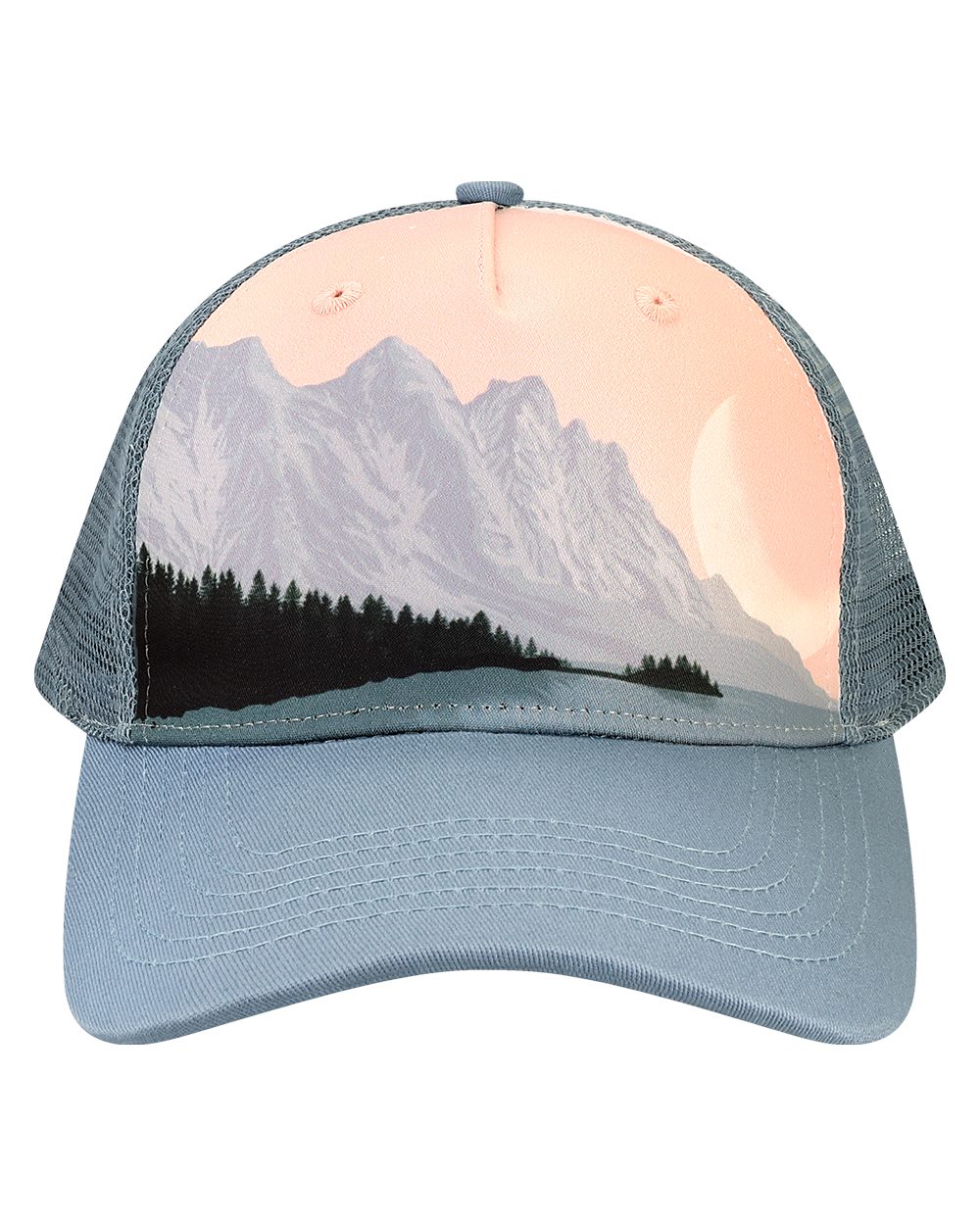 LOCALE-5PTKR-Trucker Cap - Image 4