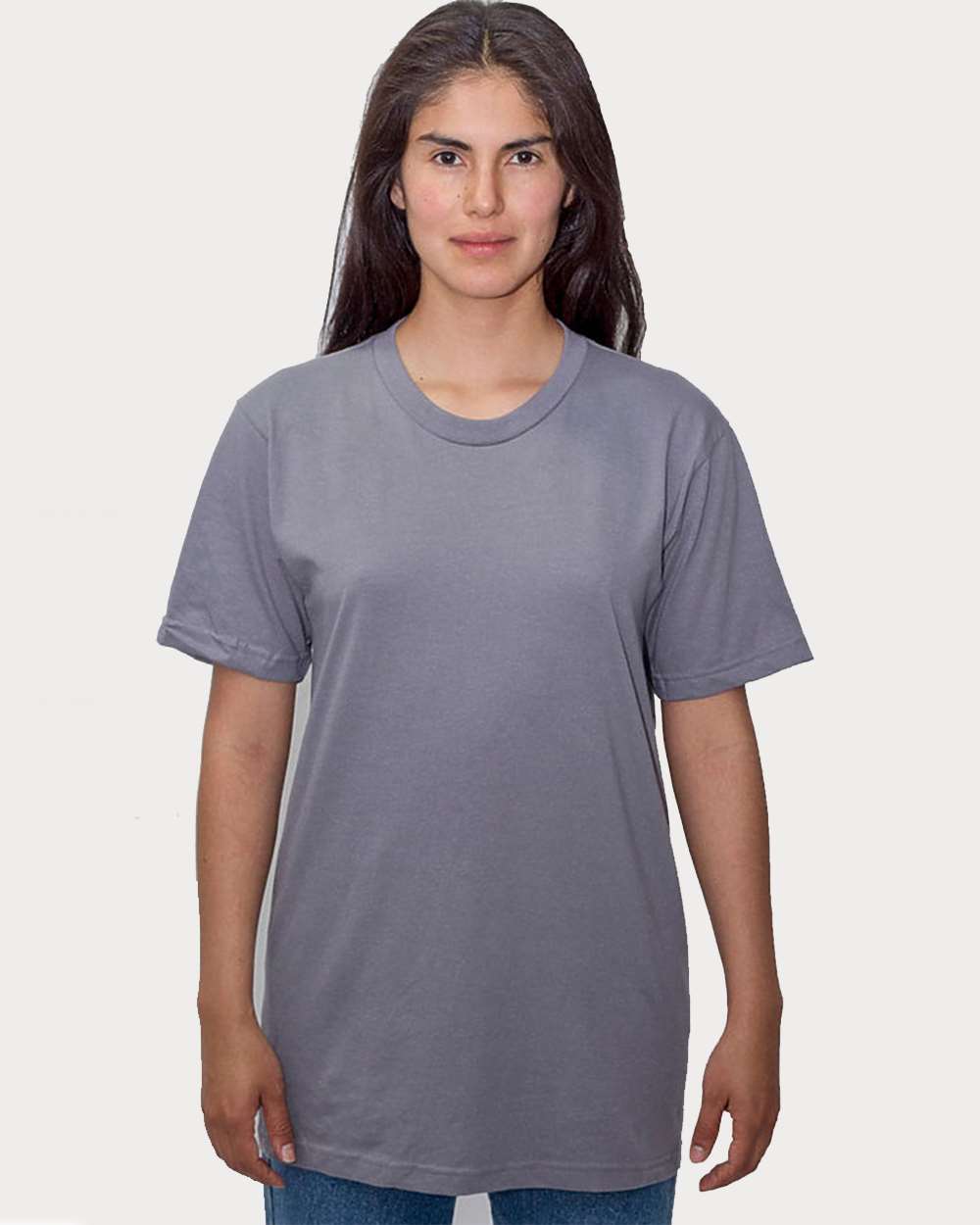 Los Angeles Apparel-20001-USA-Made Fine Jersey T-Shirt - Image 17