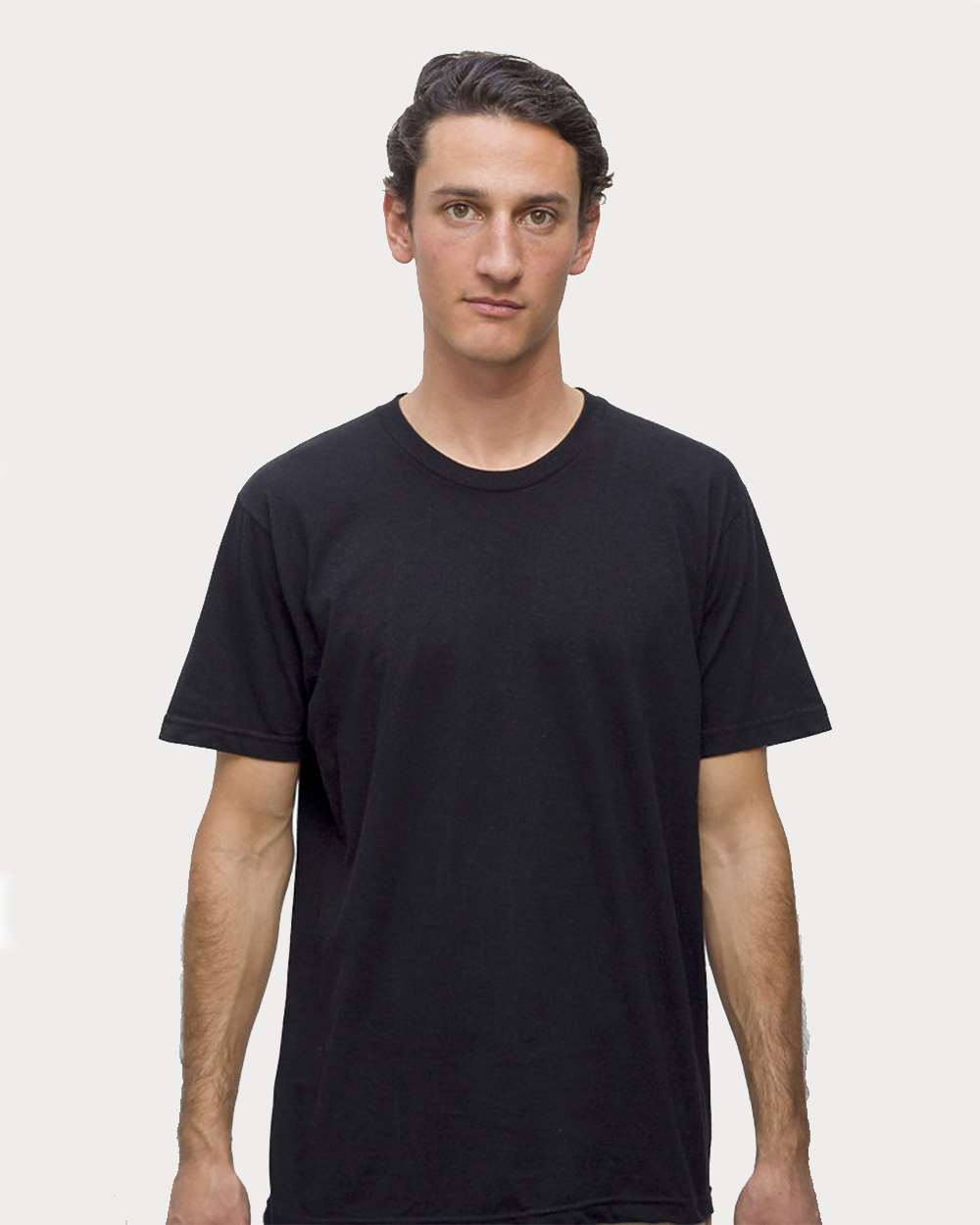 Los Angeles Apparel-20001-USA-Made Fine Jersey T-Shirt - Image 4