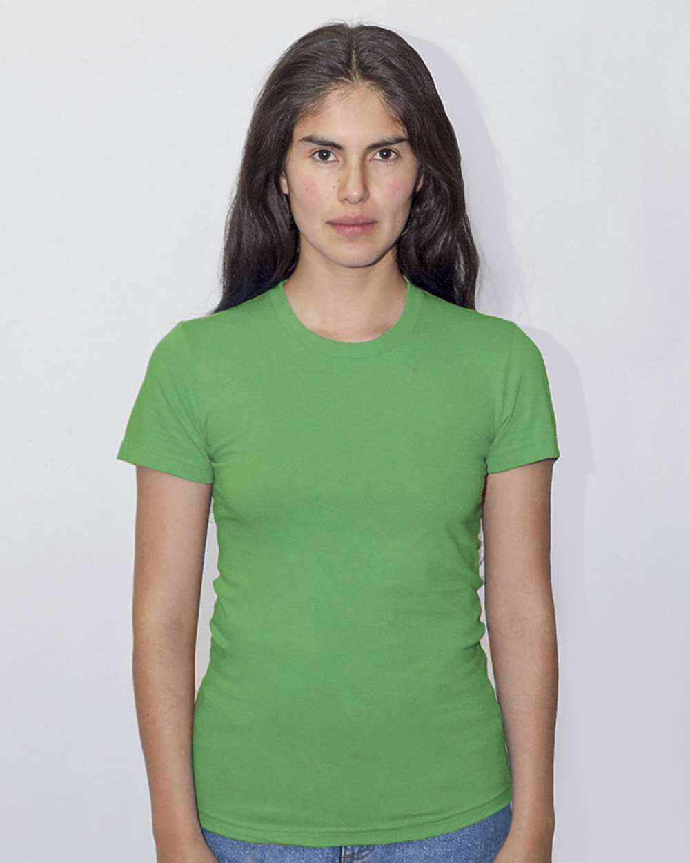 Los Angeles Apparel-21002-USA-Made Women's Fine Jersey T-Shirt - Image 5