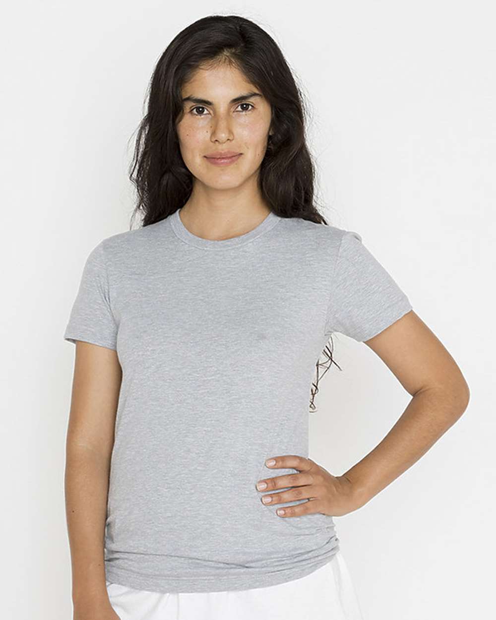 Los Angeles Apparel-21002-USA-Made Women's Fine Jersey T-Shirt - Image 6
