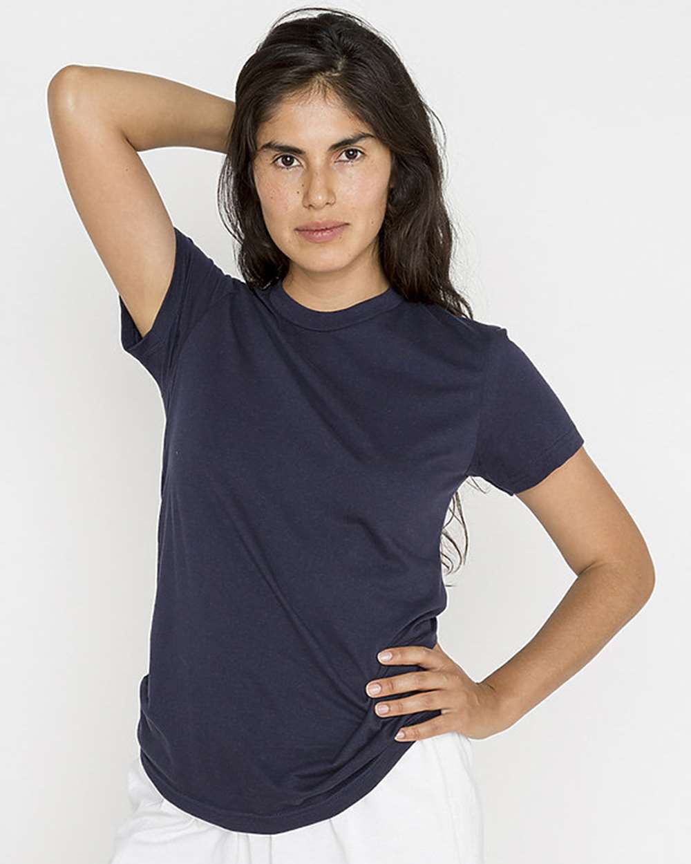 Los Angeles Apparel-21002-USA-Made Women's Fine Jersey T-Shirt - Image 8