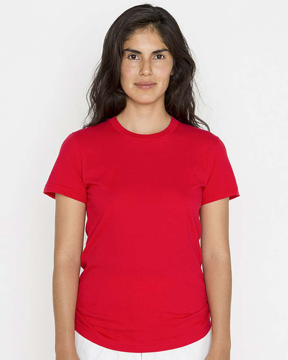 Los Angeles Apparel-21002-USA-Made Women's Fine Jersey T-Shirt - Image 9