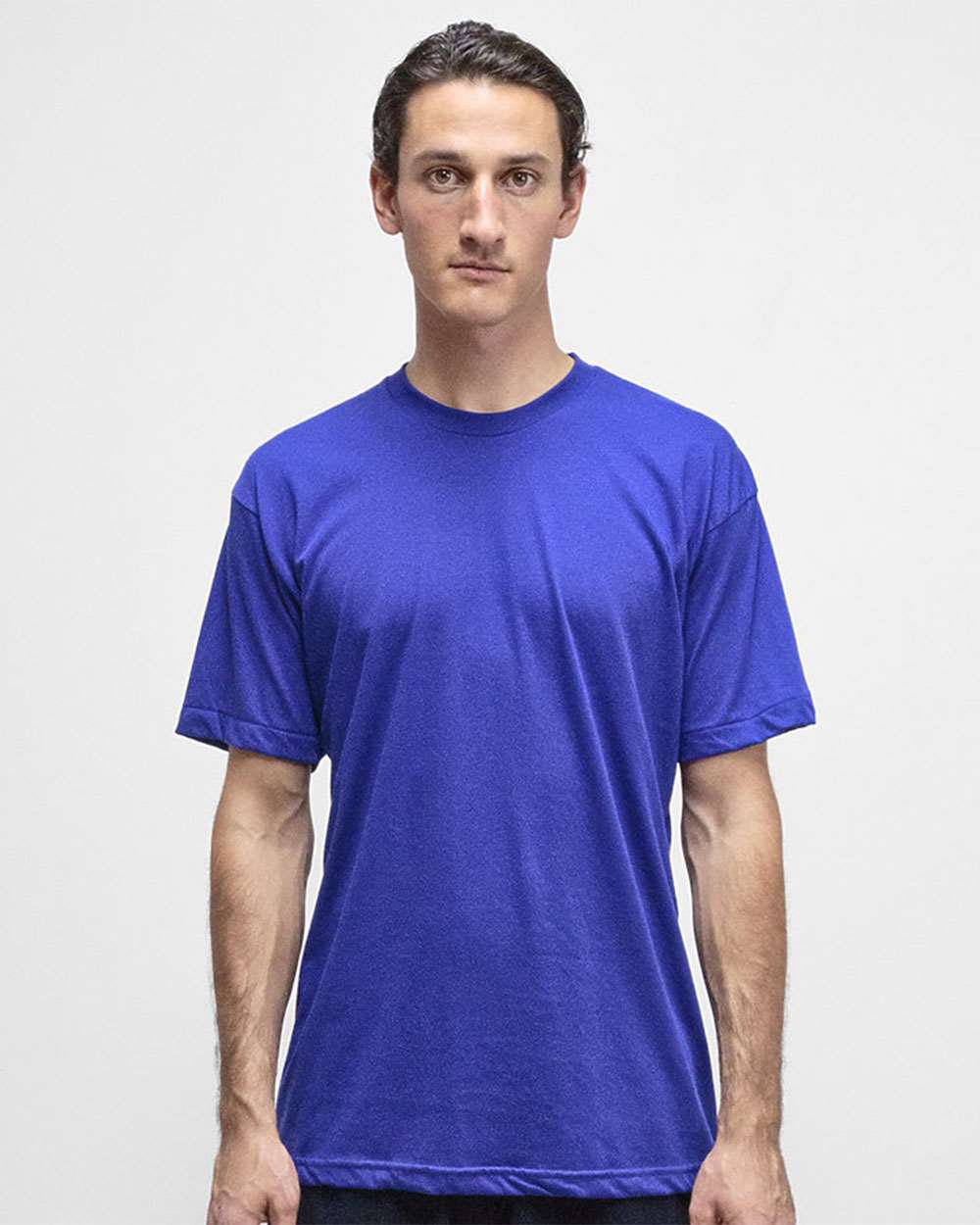 Los Angeles Apparel-FF01-USA-Made 50/50 Poly/Cotton T-Shirt - Image 11