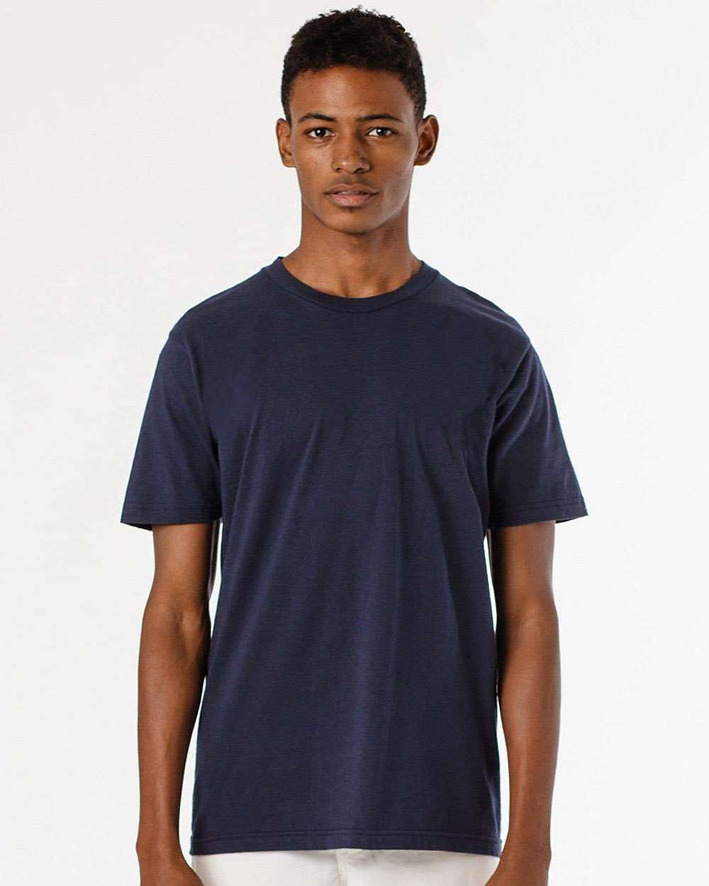 Los Angeles Apparel-FF01-USA-Made 50/50 Poly/Cotton T-Shirt - Image 12