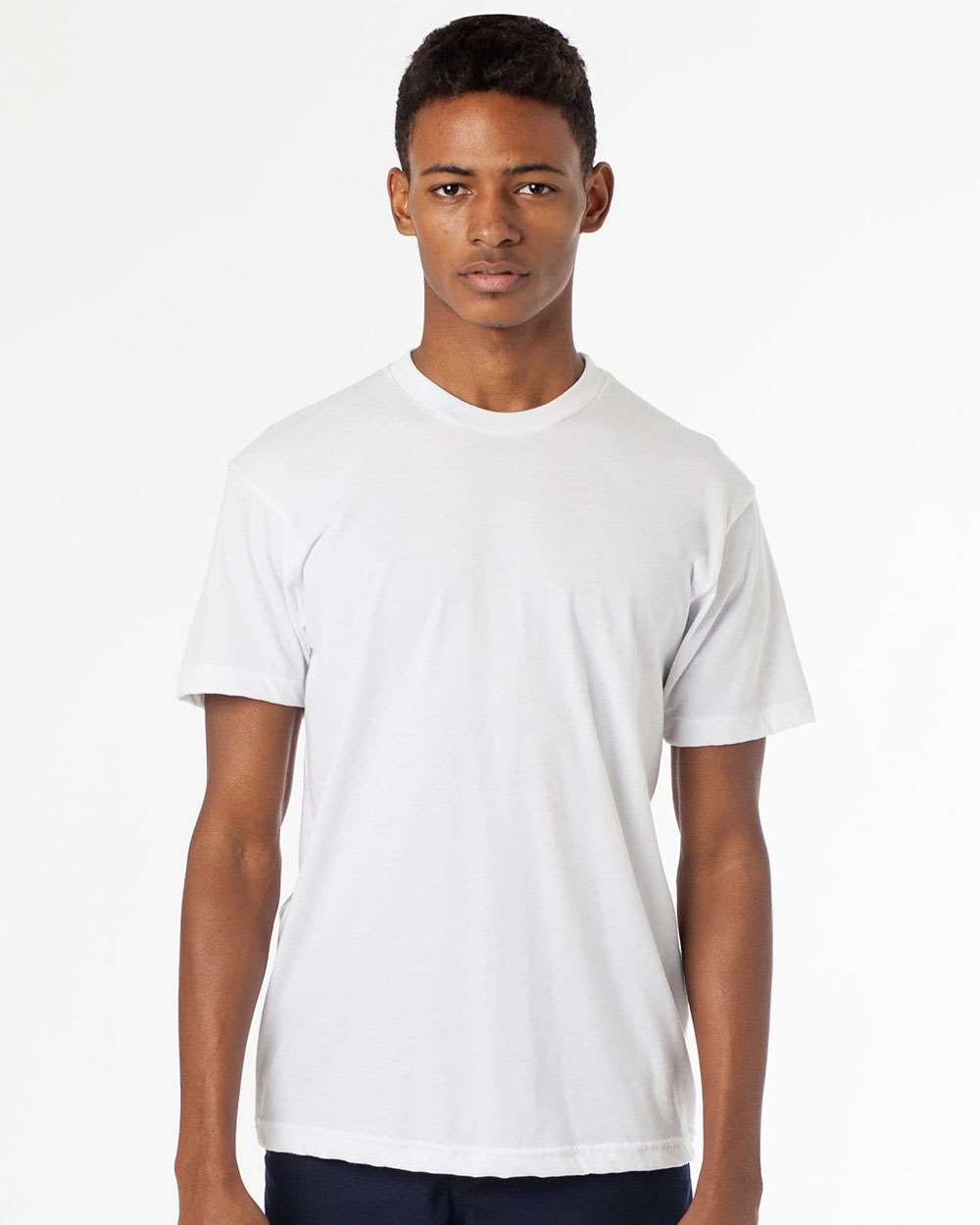 Los Angeles Apparel-FF01-USA-Made 50/50 Poly/Cotton T-Shirt - Image 14