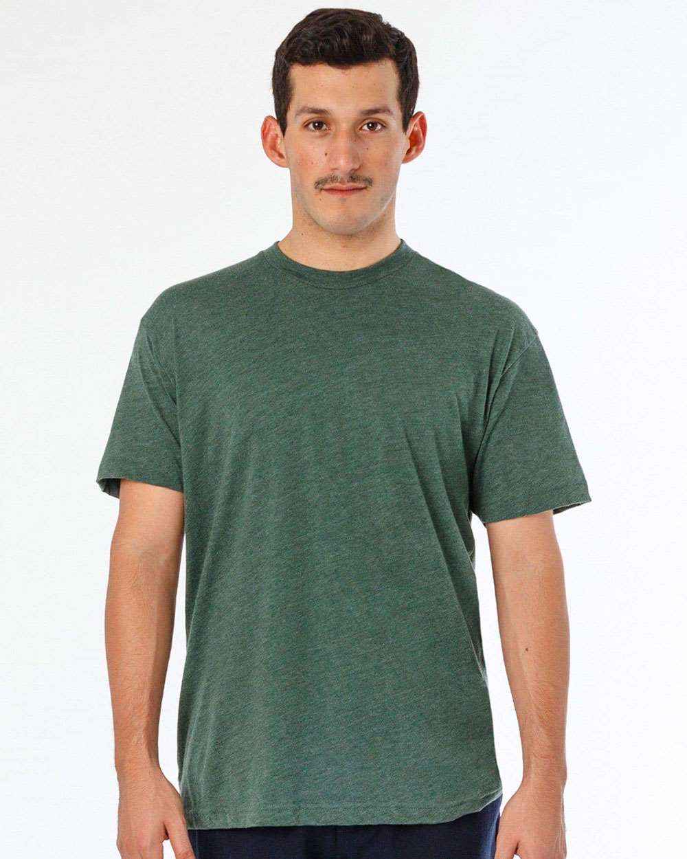 Los Angeles Apparel-FF01-USA-Made 50/50 Poly/Cotton T-Shirt - Image 5