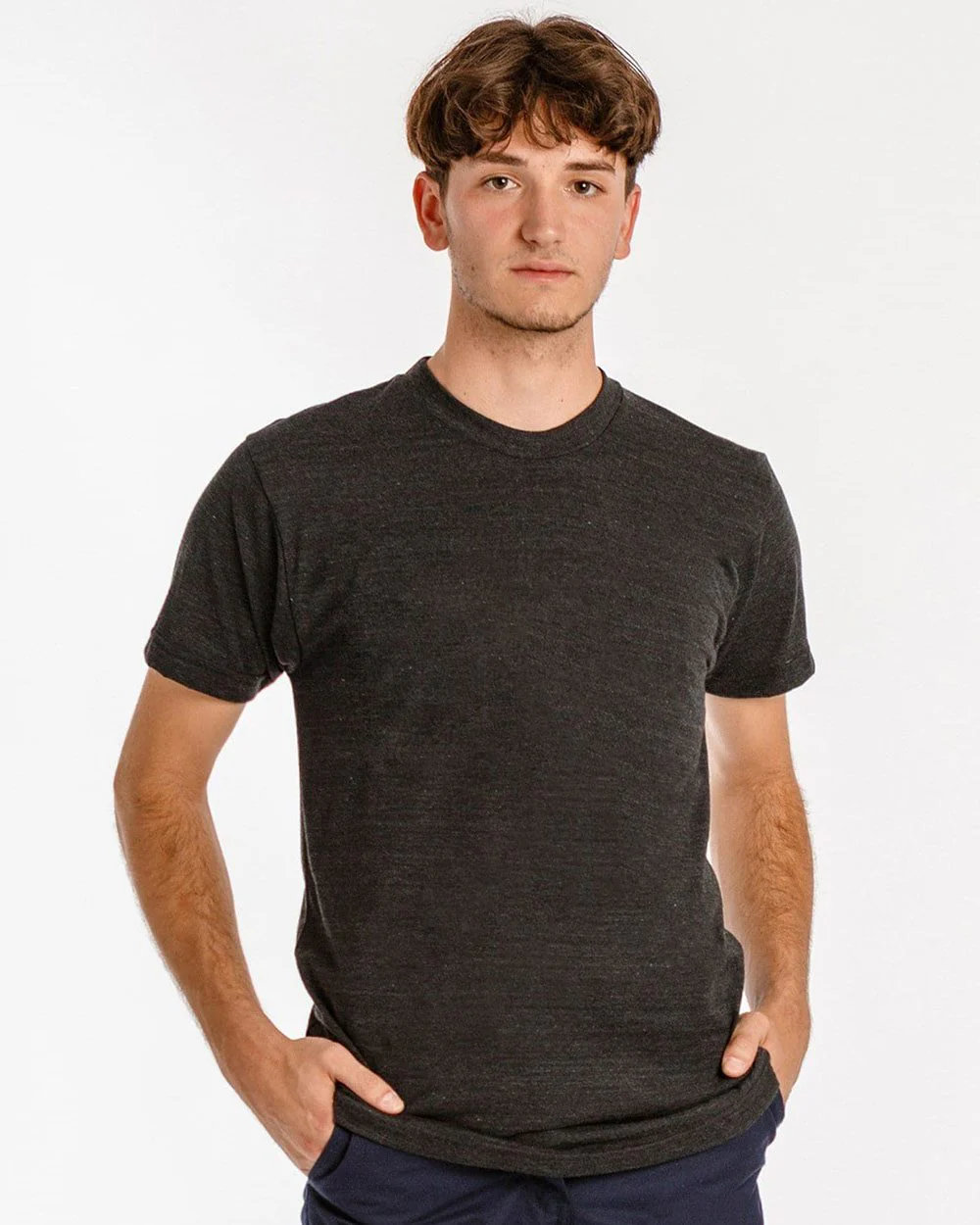 Los Angeles Apparel-TR01-USA-Made Triblend T-Shirt - Image 2