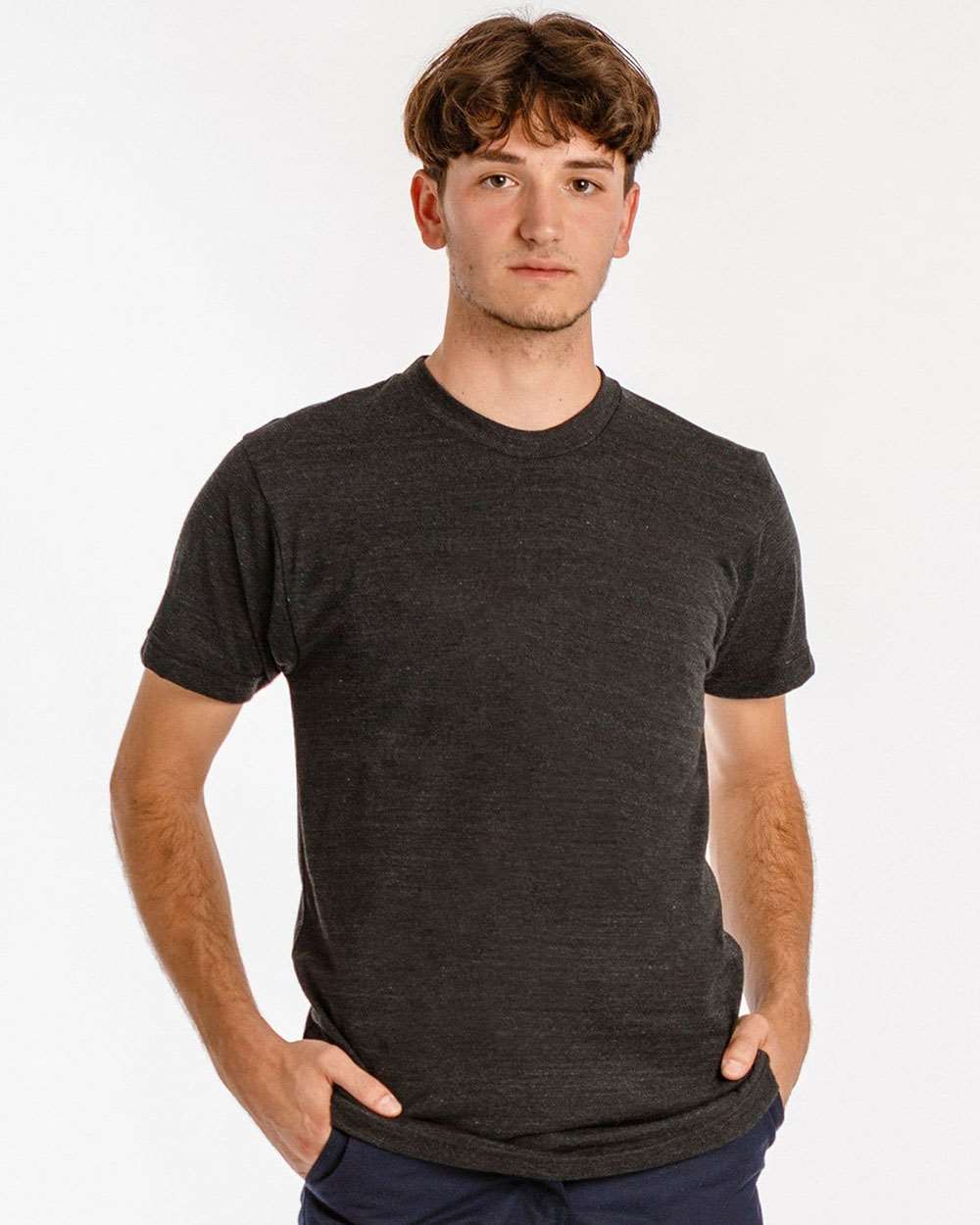 Los Angeles Apparel-TR01-USA-Made Triblend T-Shirt - Image 4