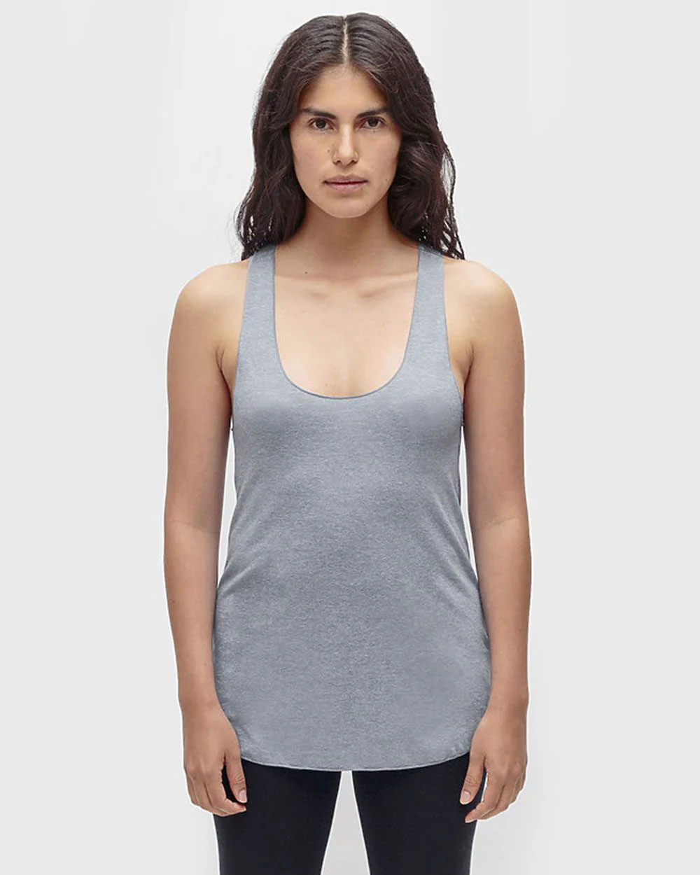Los Angeles Apparel-TR3008-USA-Made Women's Triblend Racerback Tank Top - Image 2