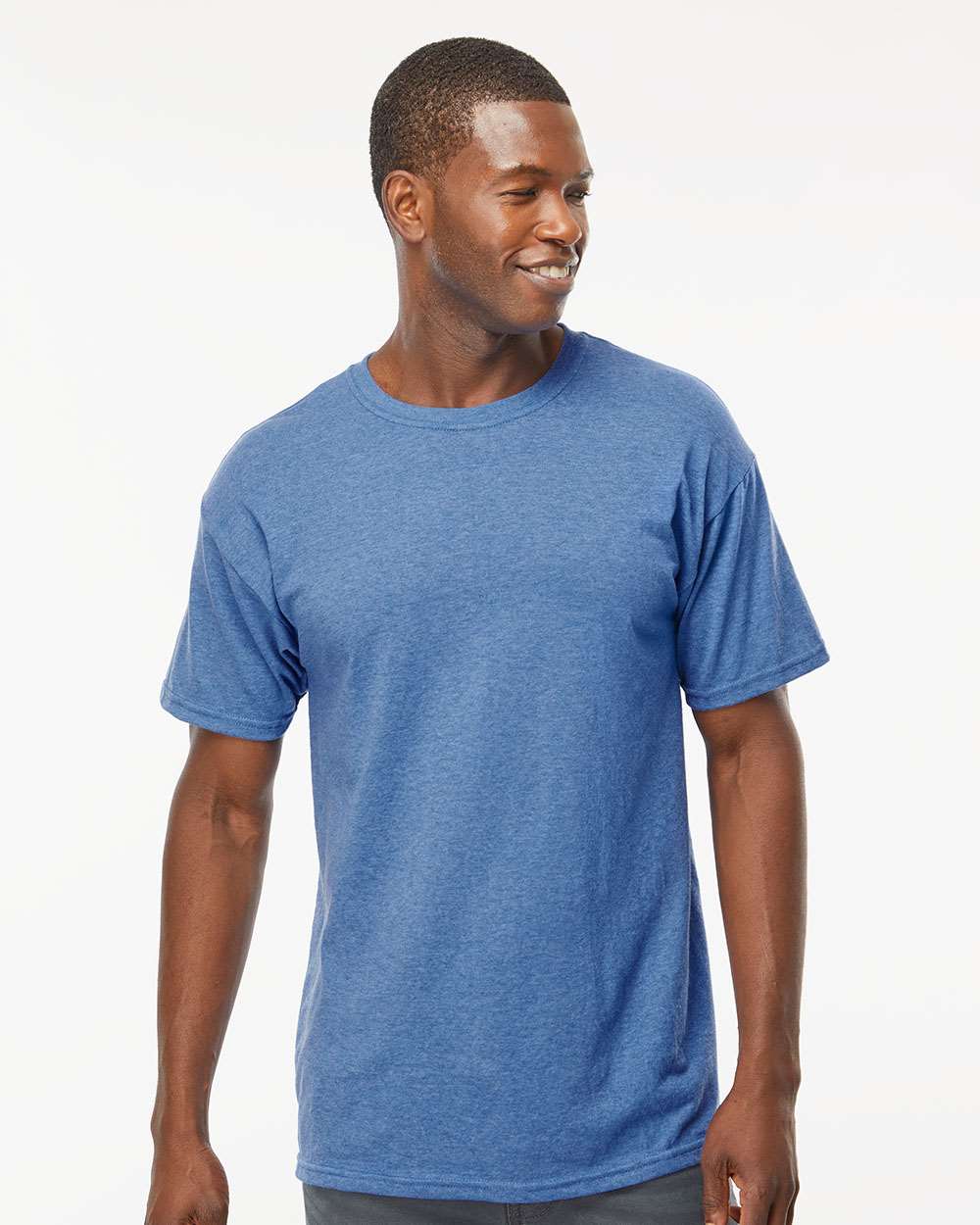 M&O-4800-Men's Gold Soft Touch T-Shirt - Image 113