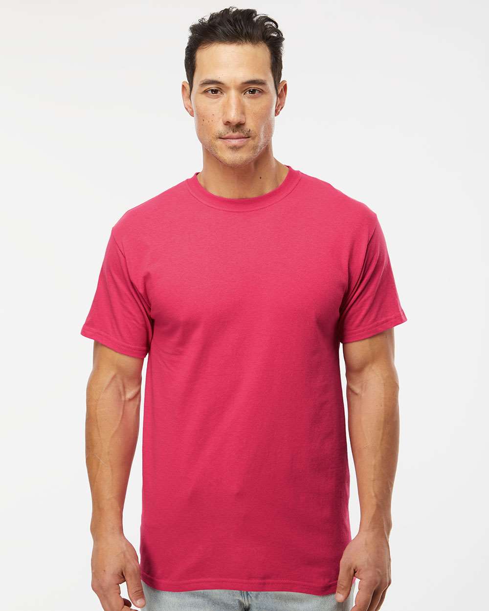 M&O-4800-Men's Gold Soft Touch T-Shirt - Image 123