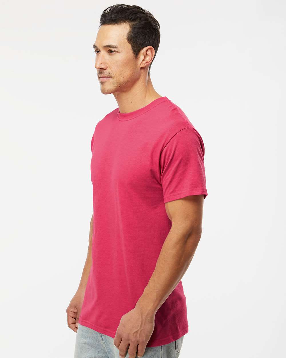 M&O-4800-Men's Gold Soft Touch T-Shirt - Image 124