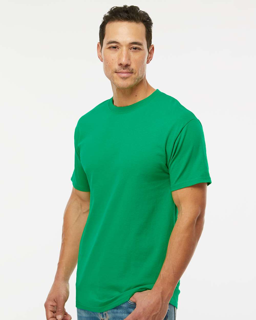 M&O-4800-Men's Gold Soft Touch T-Shirt - Image 134
