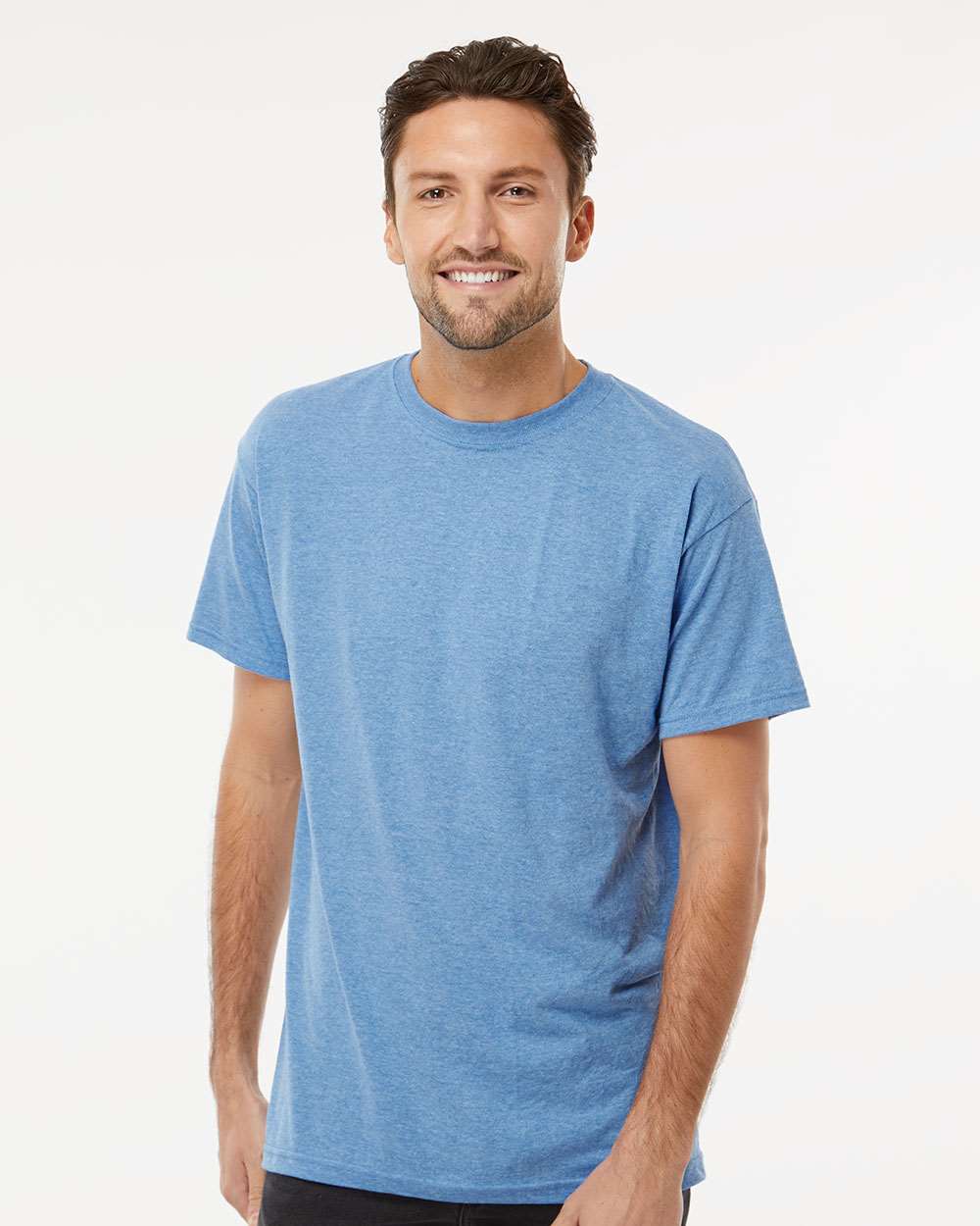 M&O-4800-Men's Gold Soft Touch T-Shirt - Image 143