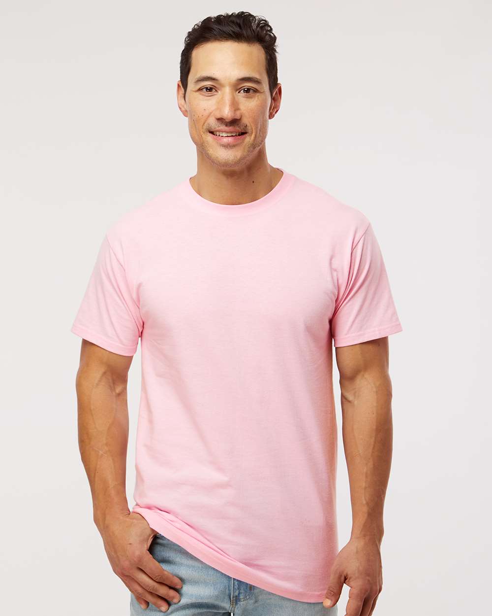 M&O-4800-Men's Gold Soft Touch T-Shirt - Image 148