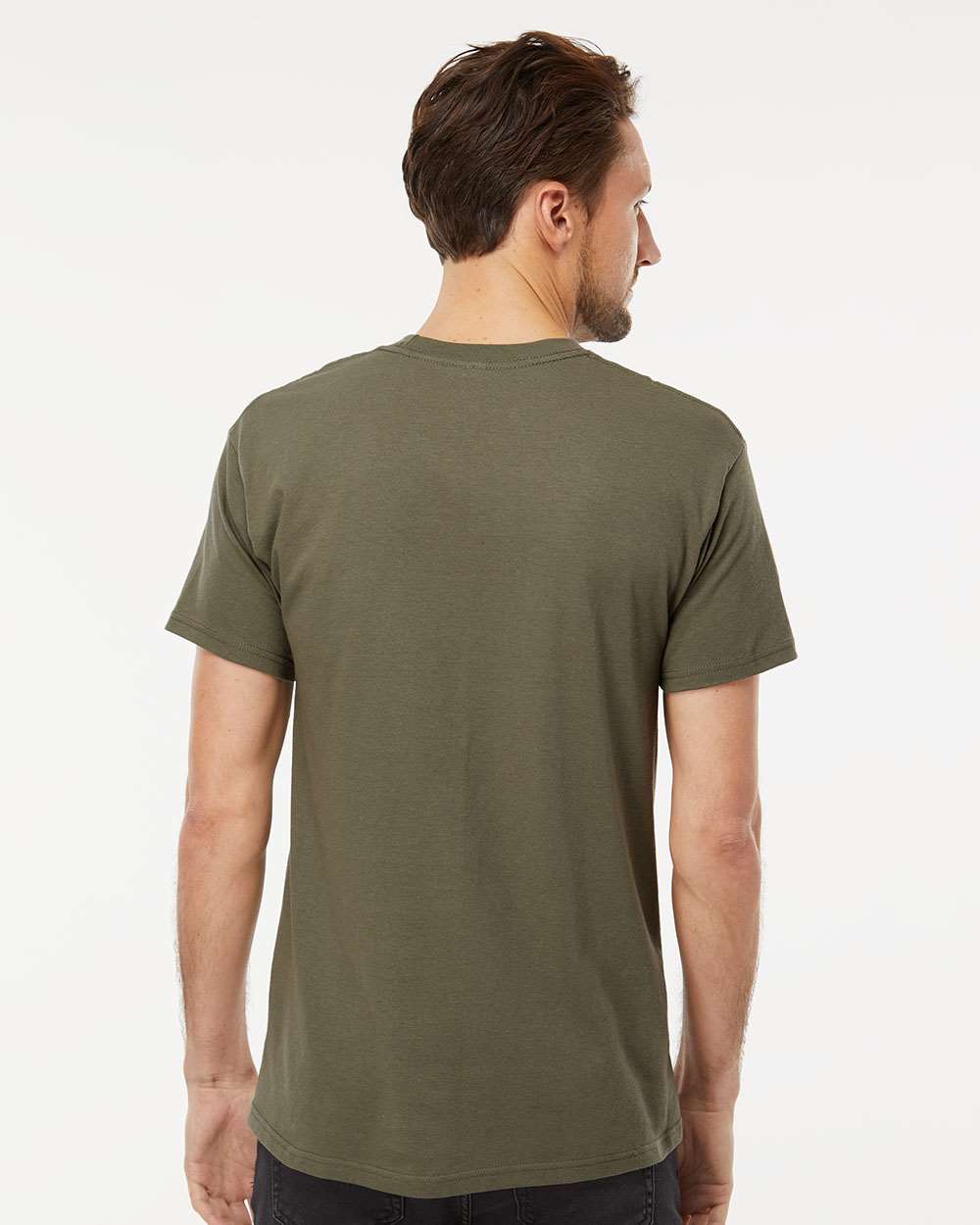 M&O-4800-Men's Gold Soft Touch T-Shirt - Image 159