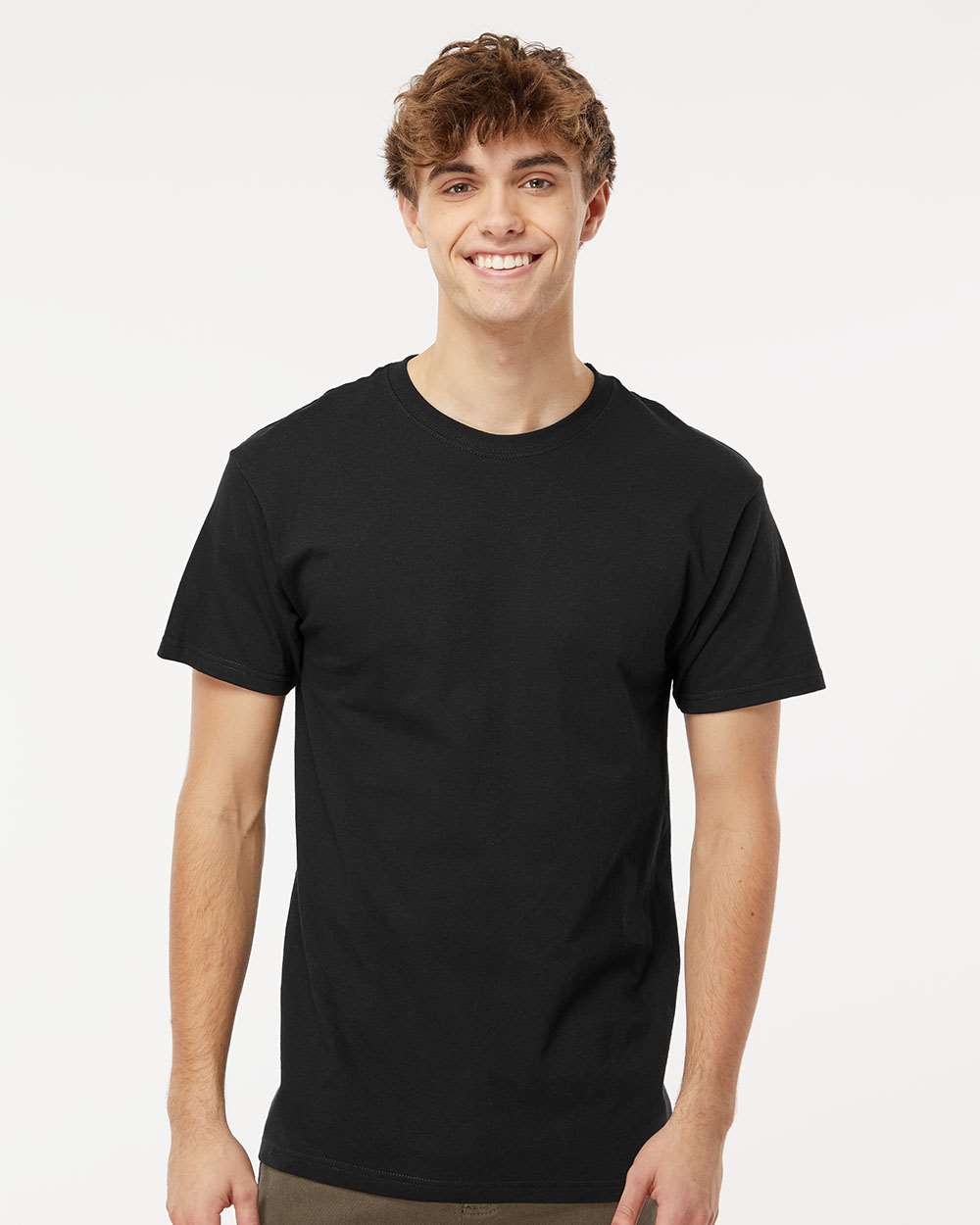 M&O-4800-Men's Gold Soft Touch T-Shirt - Image 18