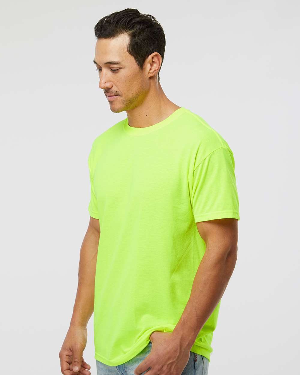 M&O-4800-Men's Gold Soft Touch T-Shirt - Image 189