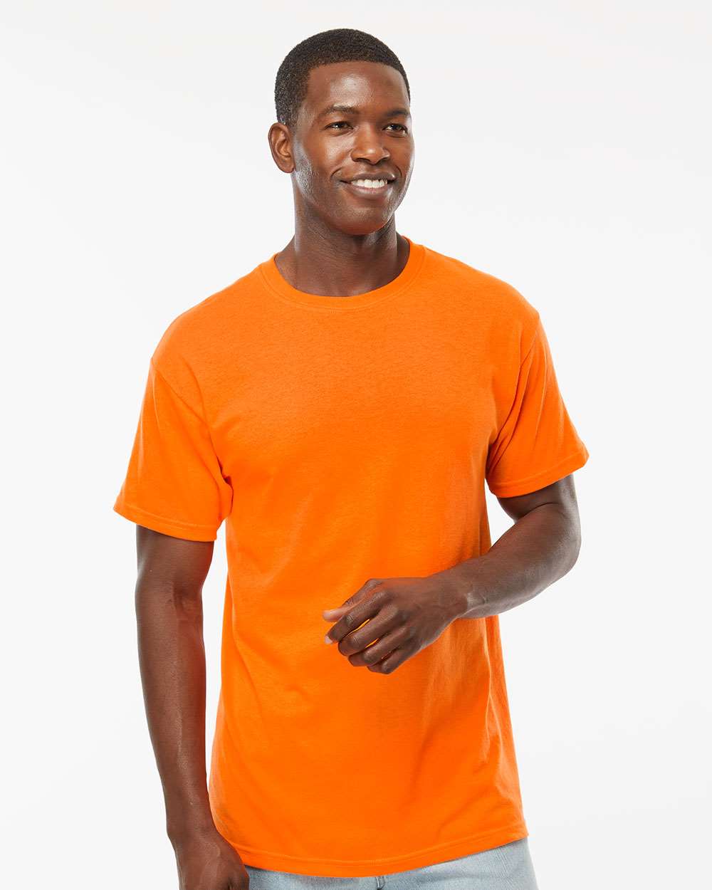 M&O-4800-Men's Gold Soft Touch T-Shirt - Image 192