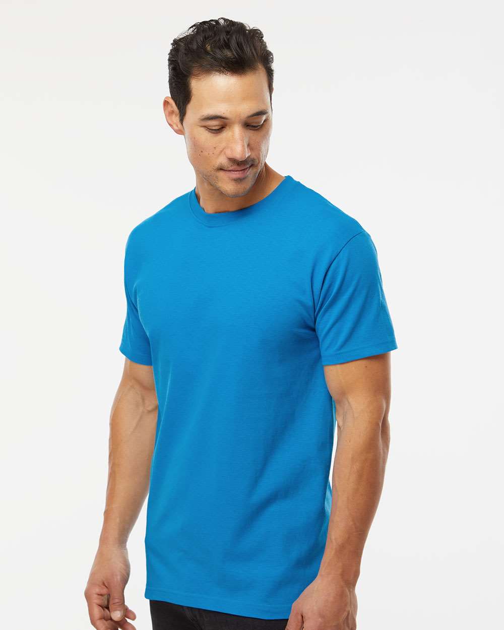 M&O-4800-Men's Gold Soft Touch T-Shirt - Image 224
