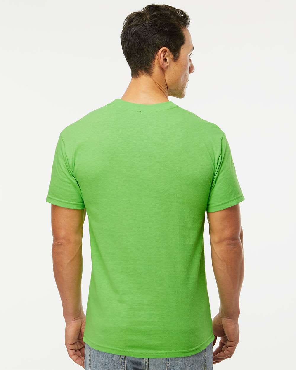 M&O-4800-Men's Gold Soft Touch T-Shirt - Image 231