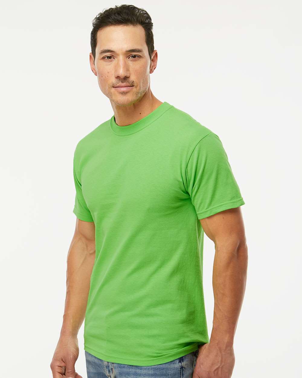 M&O-4800-Men's Gold Soft Touch T-Shirt - Image 232