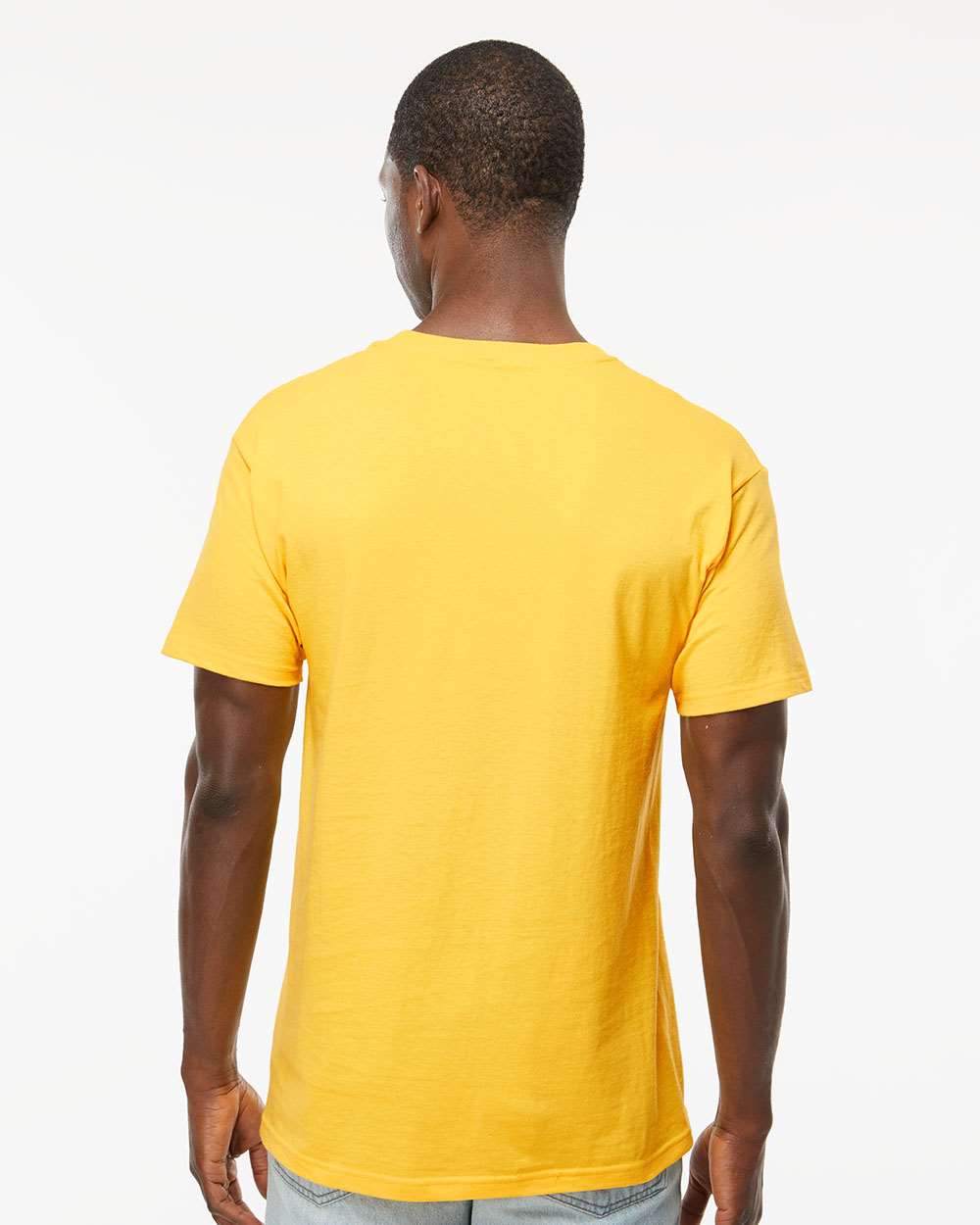 M&O-4800-Men's Gold Soft Touch T-Shirt - Image 239