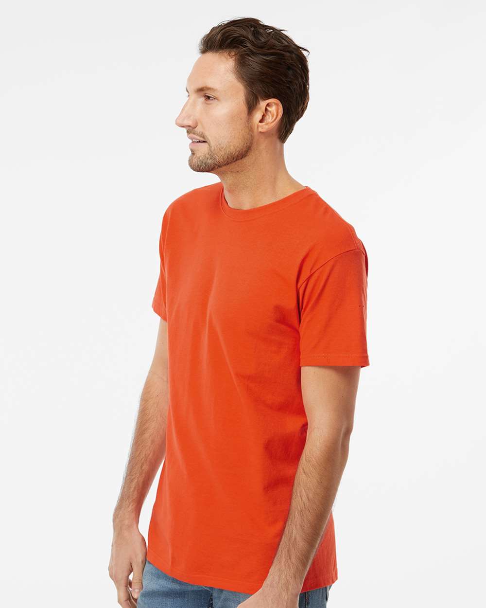 M&O-4800-Men's Gold Soft Touch T-Shirt - Image 24