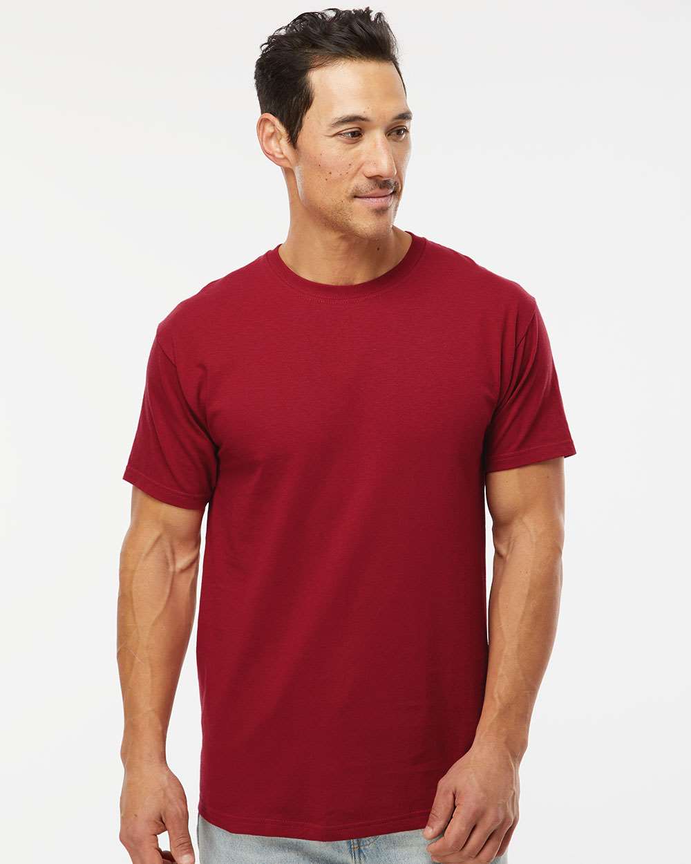 M&O-4800-Men's Gold Soft Touch T-Shirt - Image 28