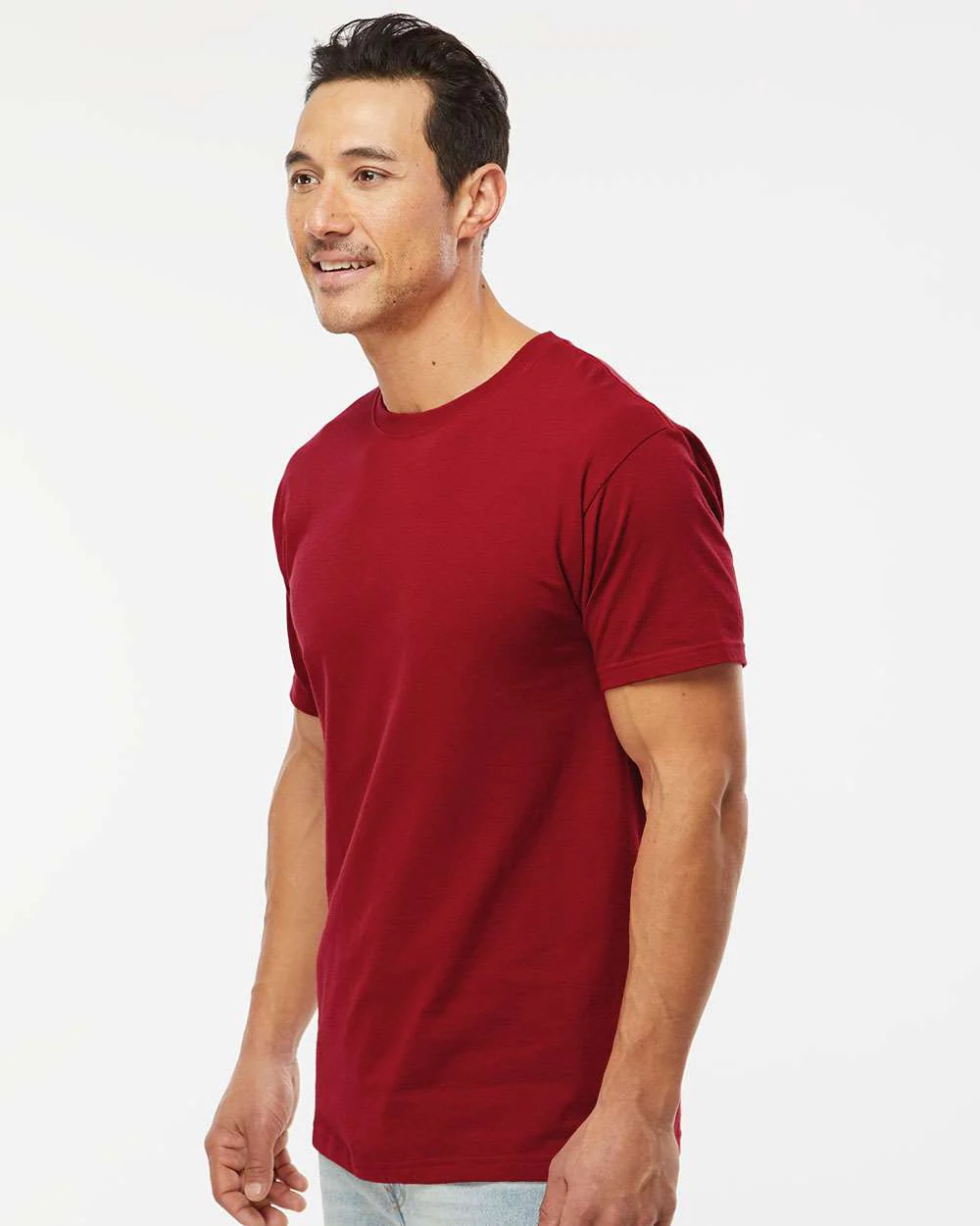 M&O-4800-Men's Gold Soft Touch T-Shirt - Image 29