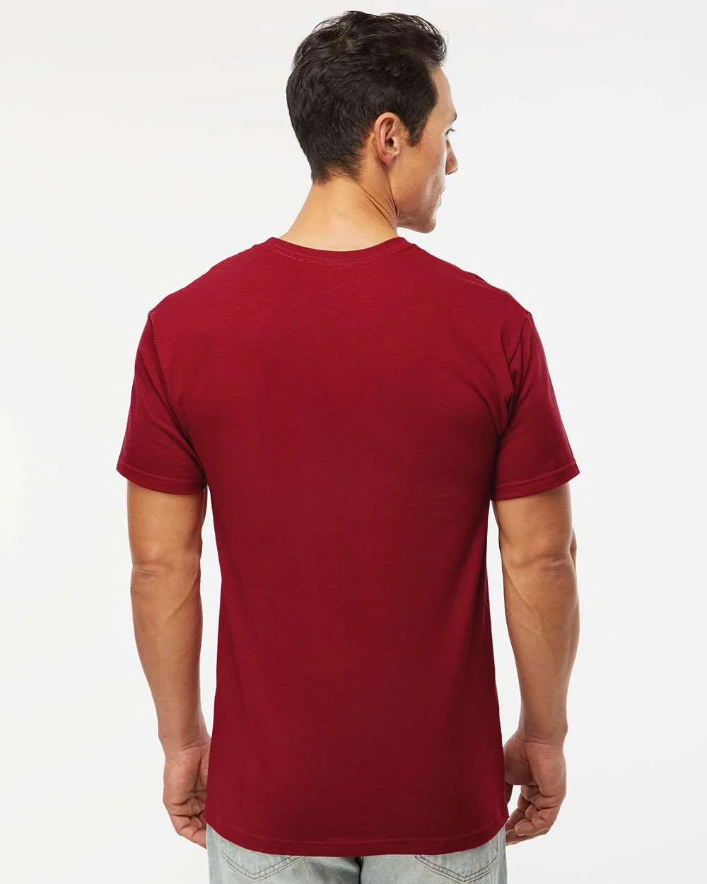 M&O-4800-Men's Gold Soft Touch T-Shirt - Image 30