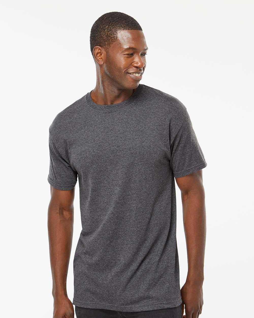 M&O-4800-Men's Gold Soft Touch T-Shirt - Image 48