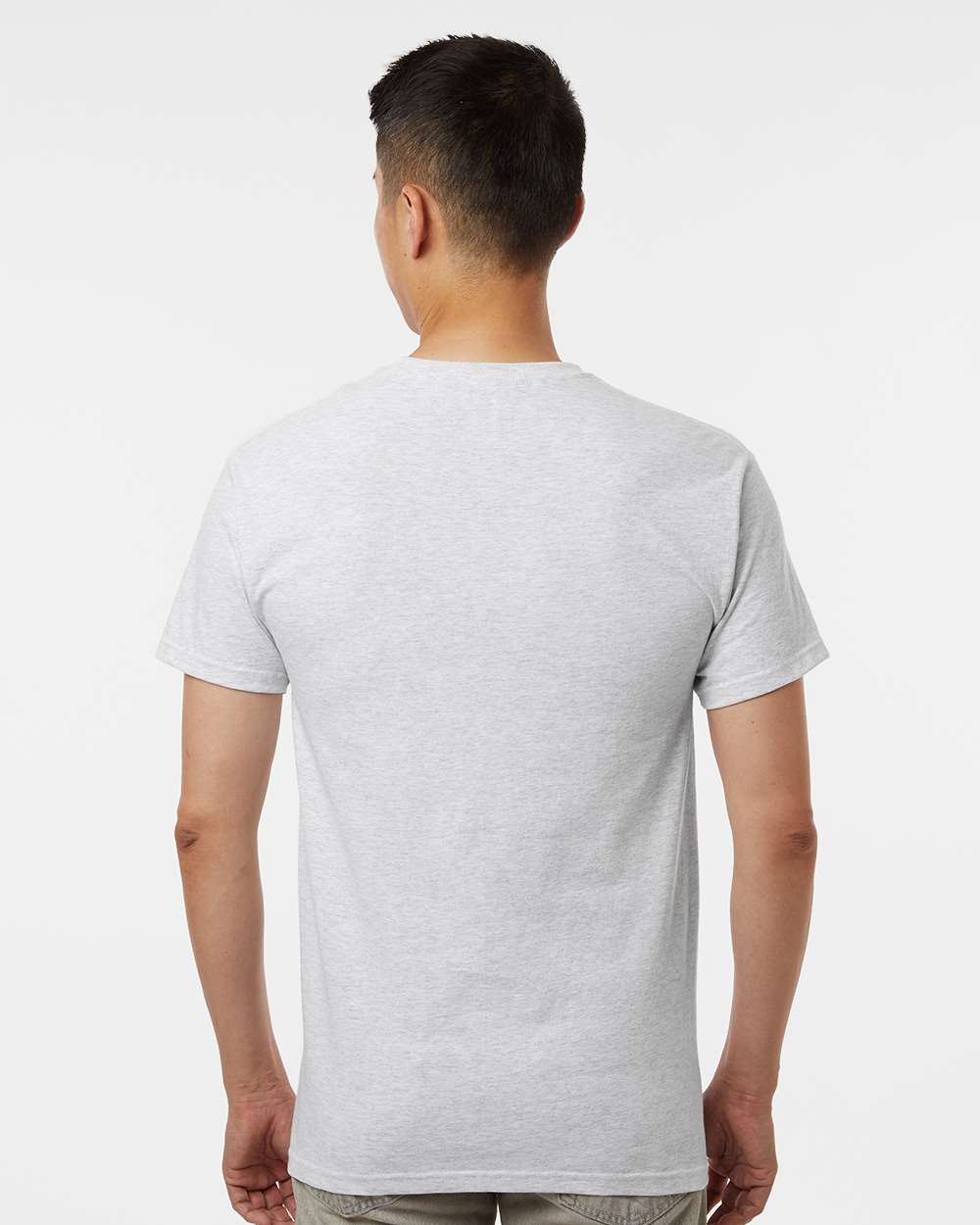 M&O-4800-Men's Gold Soft Touch T-Shirt - Image 5