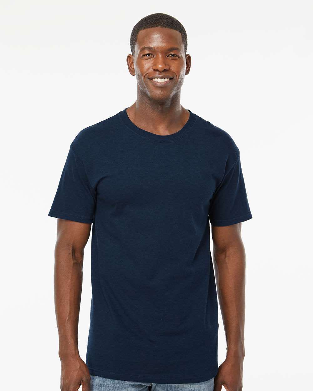 M&O-4800-Men's Gold Soft Touch T-Shirt - Image 53