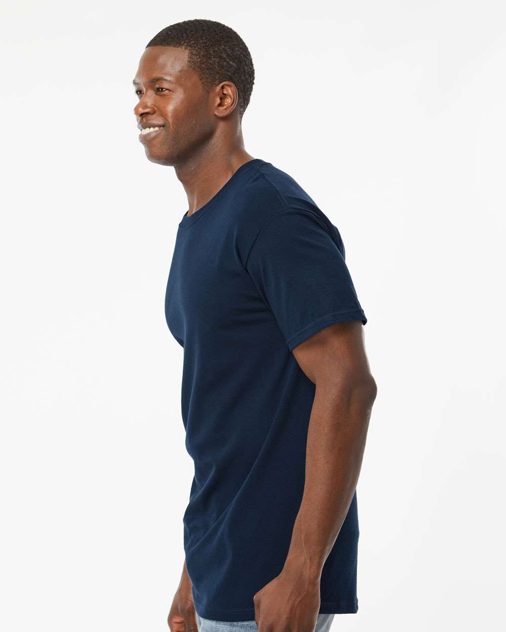 M&O-4800-Men's Gold Soft Touch T-Shirt - Image 54