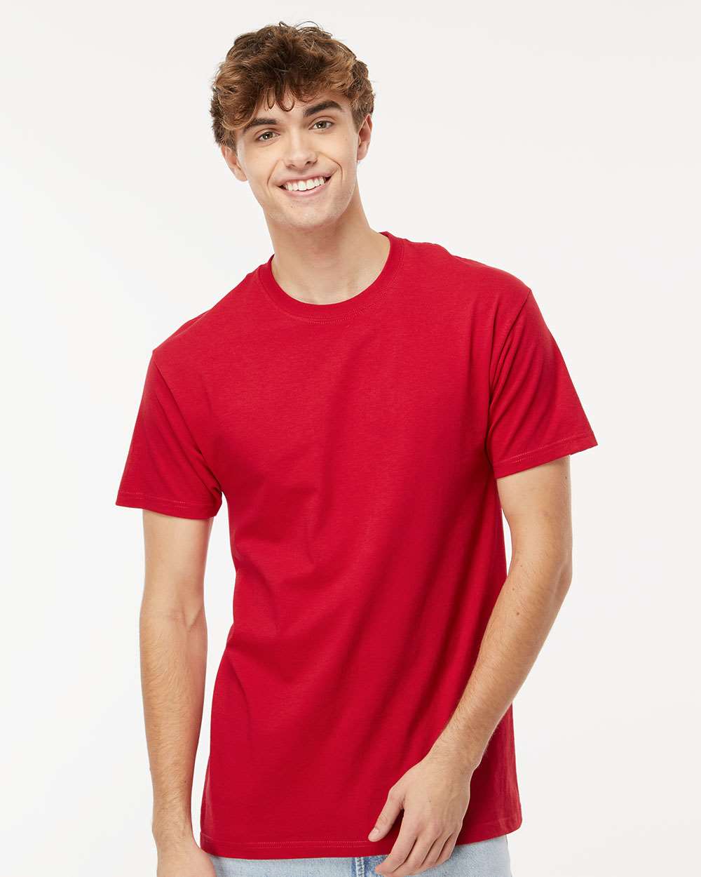 M&O-4800-Men's Gold Soft Touch T-Shirt - Image 58