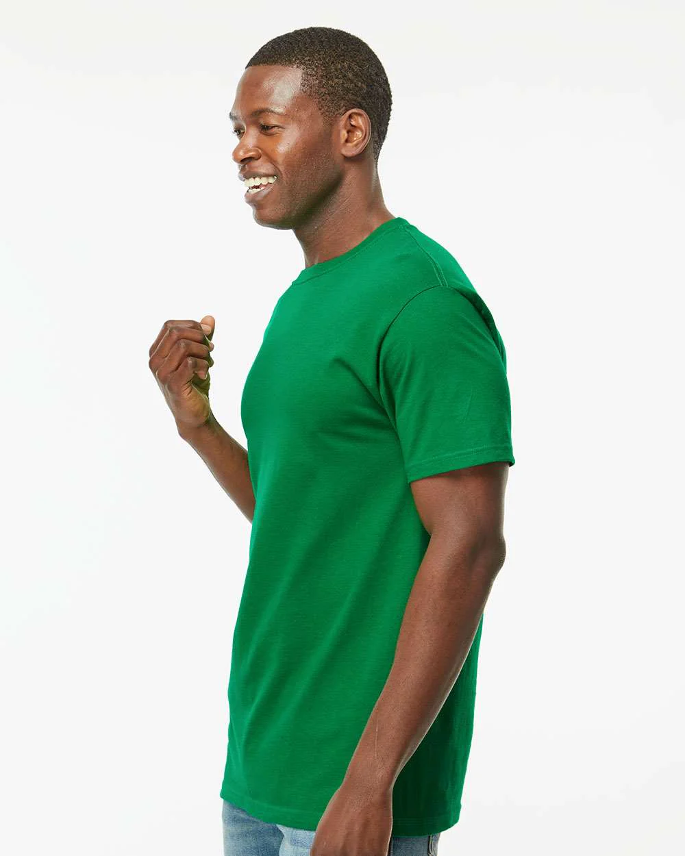 M&O-4800-Men's Gold Soft Touch T-Shirt - Image 69