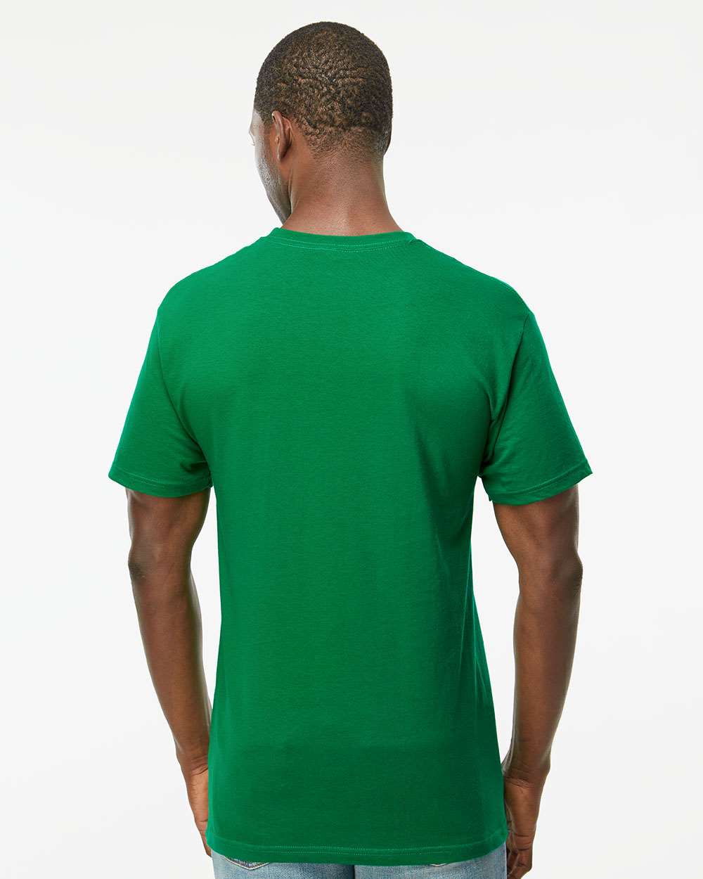 M&O-4800-Men's Gold Soft Touch T-Shirt - Image 70