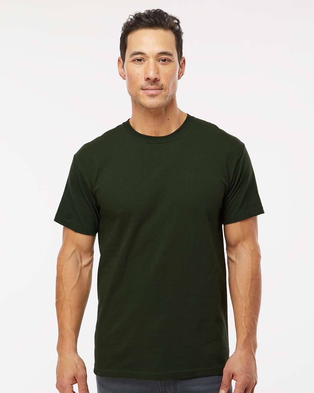 M&O-4800-Men's Gold Soft Touch T-Shirt - Image 73