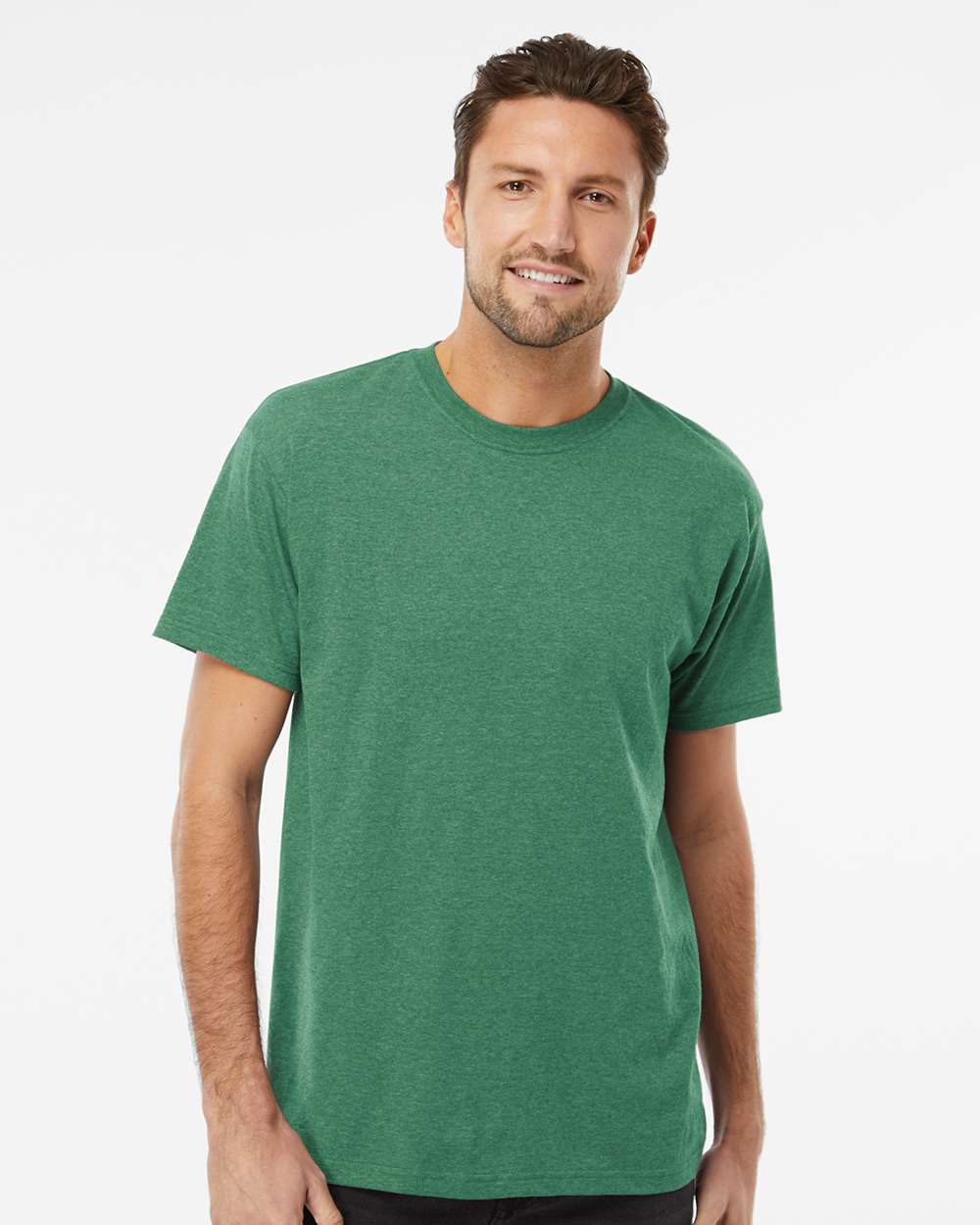 M&O-4800-Men's Gold Soft Touch T-Shirt - Image 88