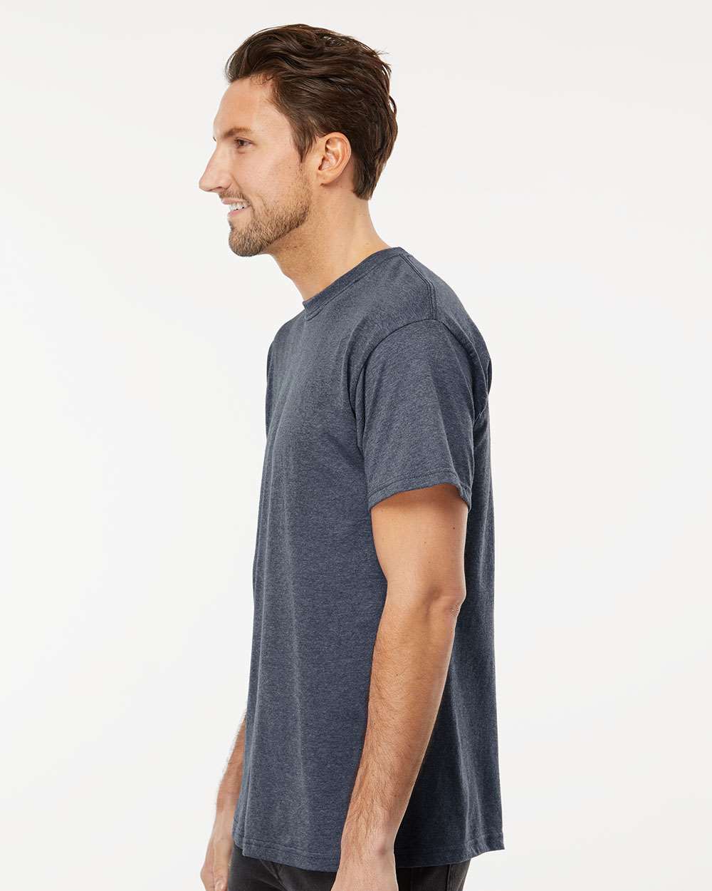 M&O-4800-Men's Gold Soft Touch T-Shirt - Image 94