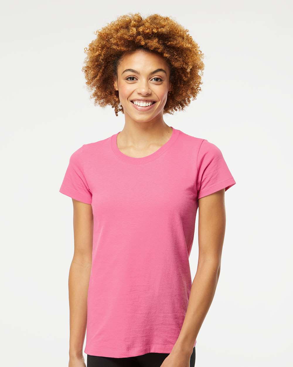 M&O-4810-Women's Gold Soft Touch T-Shirt - Image 11