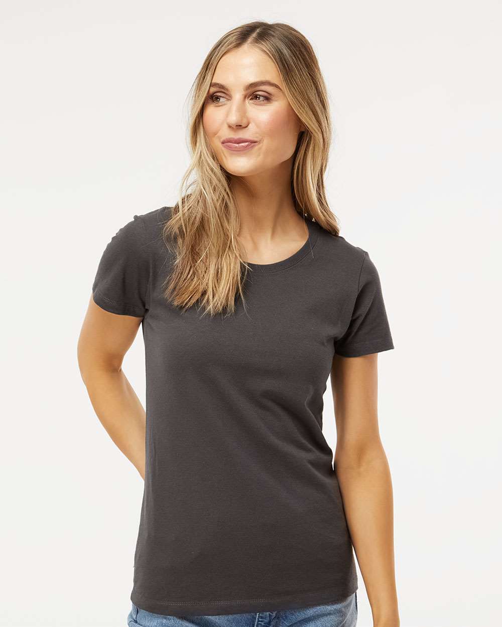 M&O-4810-Women's Gold Soft Touch T-Shirt - Image 23