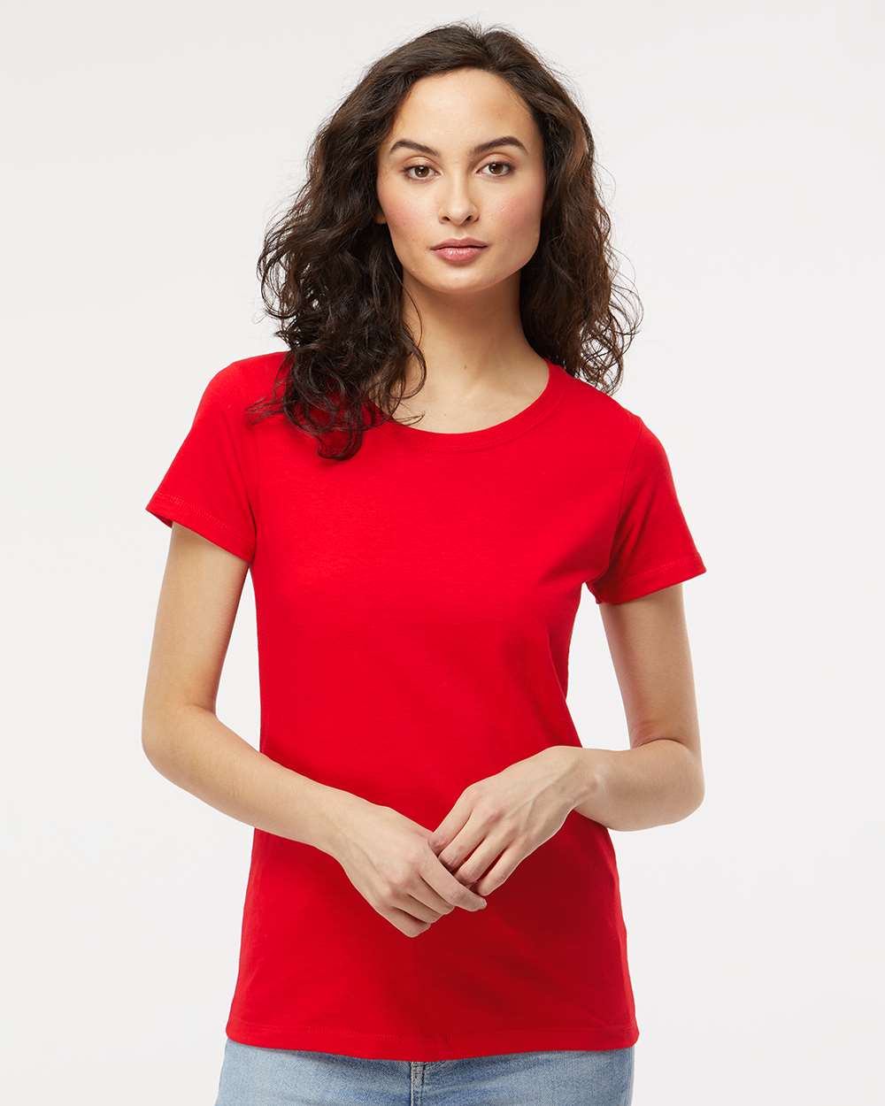 M&O-4810-Women's Gold Soft Touch T-Shirt - Image 35