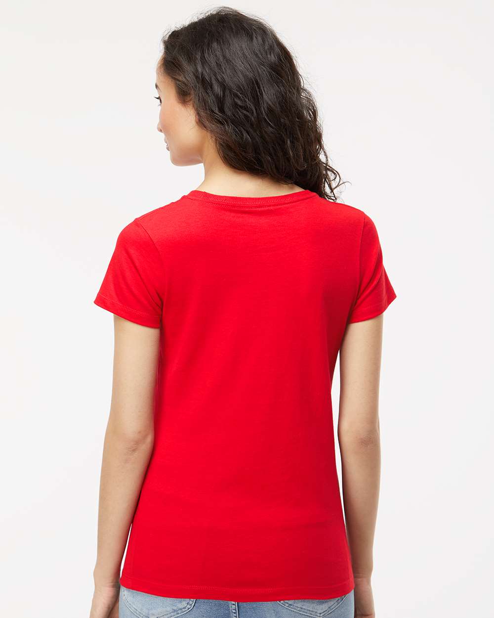 M&O-4810-Women's Gold Soft Touch T-Shirt - Image 37