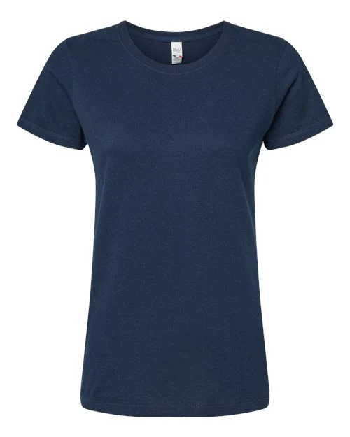 M&O-4810-Women's Gold Soft Touch T-Shirt - Image 64
